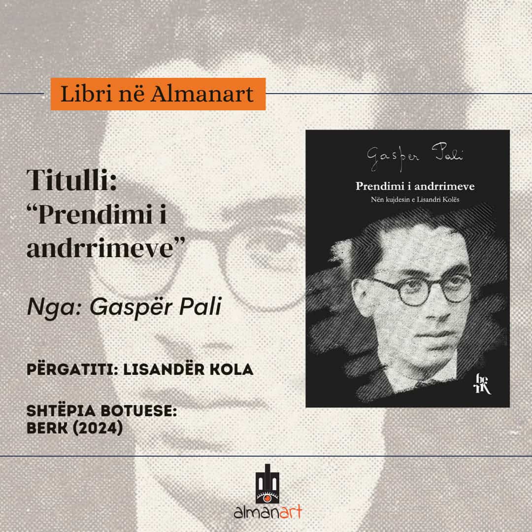 new book gaspër pali berk botime