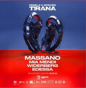 rebel x species tirana