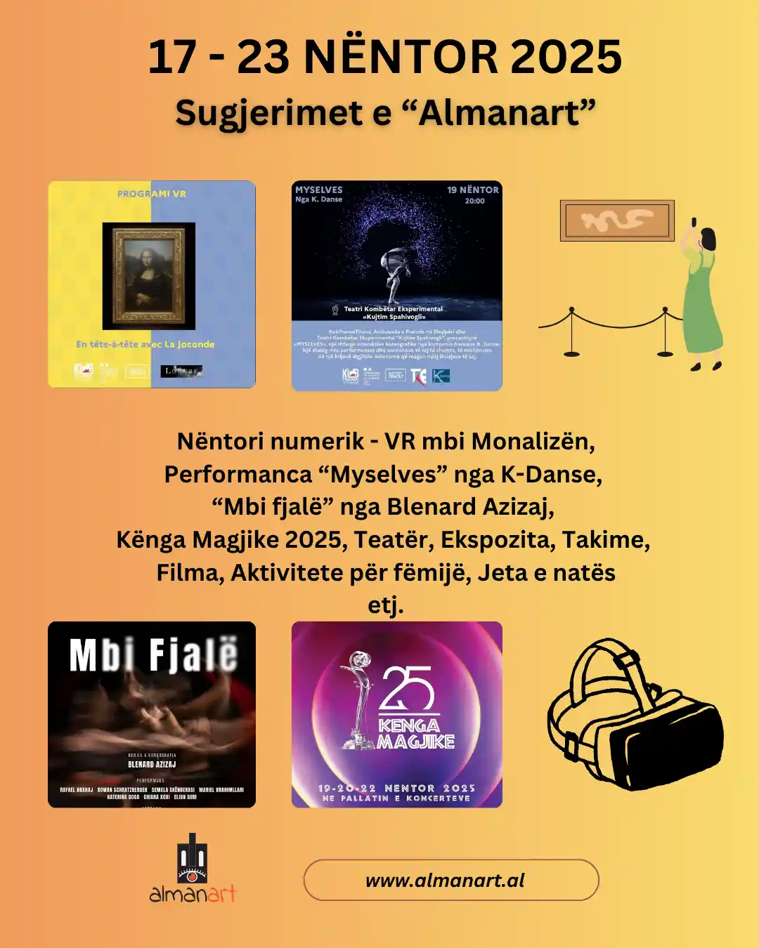 eventet e javës 17-23 nëntor 2025